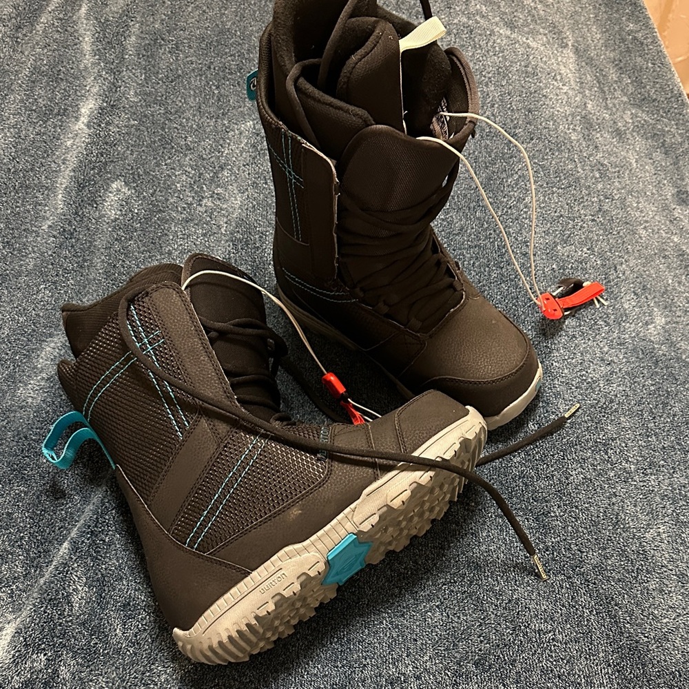 Burton Black and Blue Men's Snow Boots